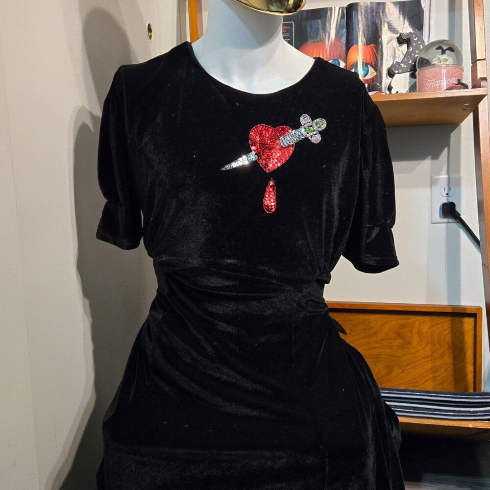 Velvet Nicoletta Carlone, Beverly Hills.Perfect Halloween Dress  Size 2X/ 1X - Picture 3 of 7